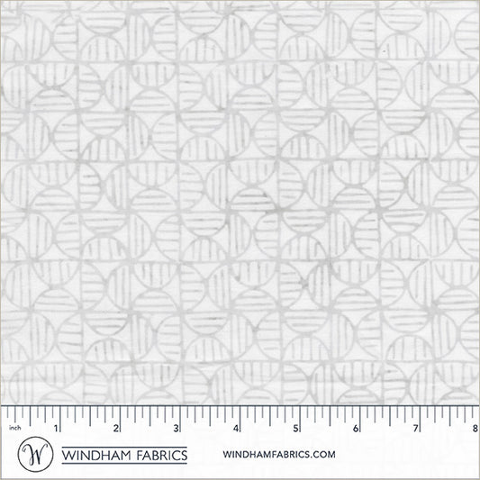 Dutch Days Batiks by Shayla Wolf of Sassafras Lane Designs - Hourglass Coconut 755Q-2