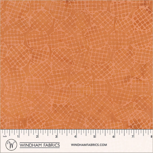 Dutch Days Batiks by Shayla Wolf of Sassafras Lane Designs - Stroopwafel Clementine 753Q-1