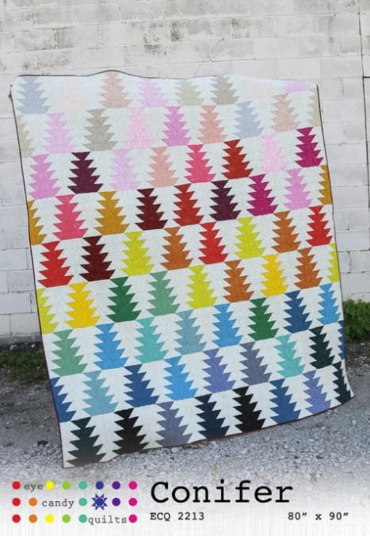 Conifer Quilt Pattern by Eye Candy Quilts