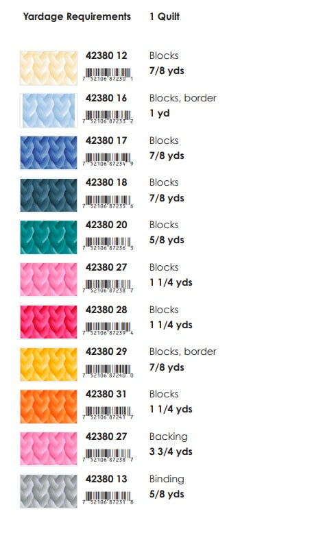 Echo by Emily Van Hoff : I Think You're Swell Quilt Kit