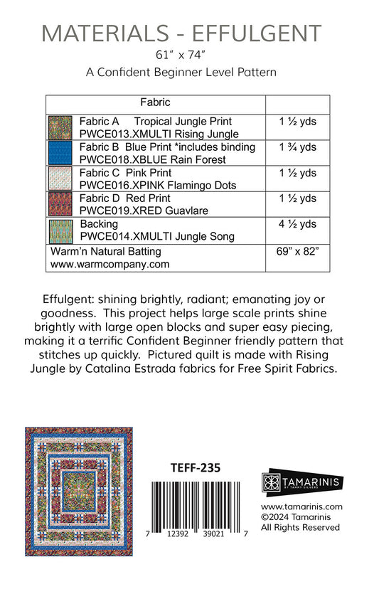 Effulgent Quilt Pattern by Tamarinis