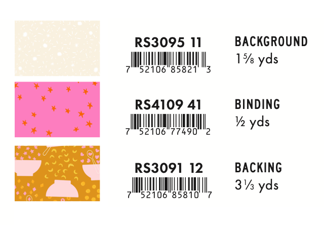 Egg and Friends by Kimberly Kight : Beach Waves Quilt Kit