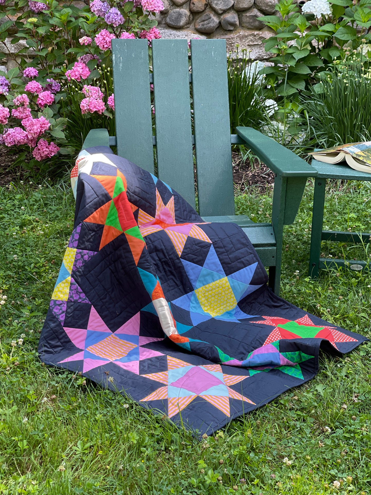 Eight Point Star Quilt Pattern by Heather Ross