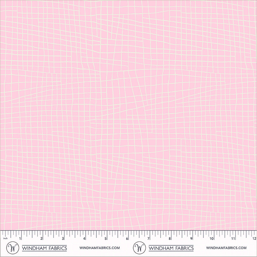 Electric Rainbow by Deborah Fisher : Check Pink 55658-2