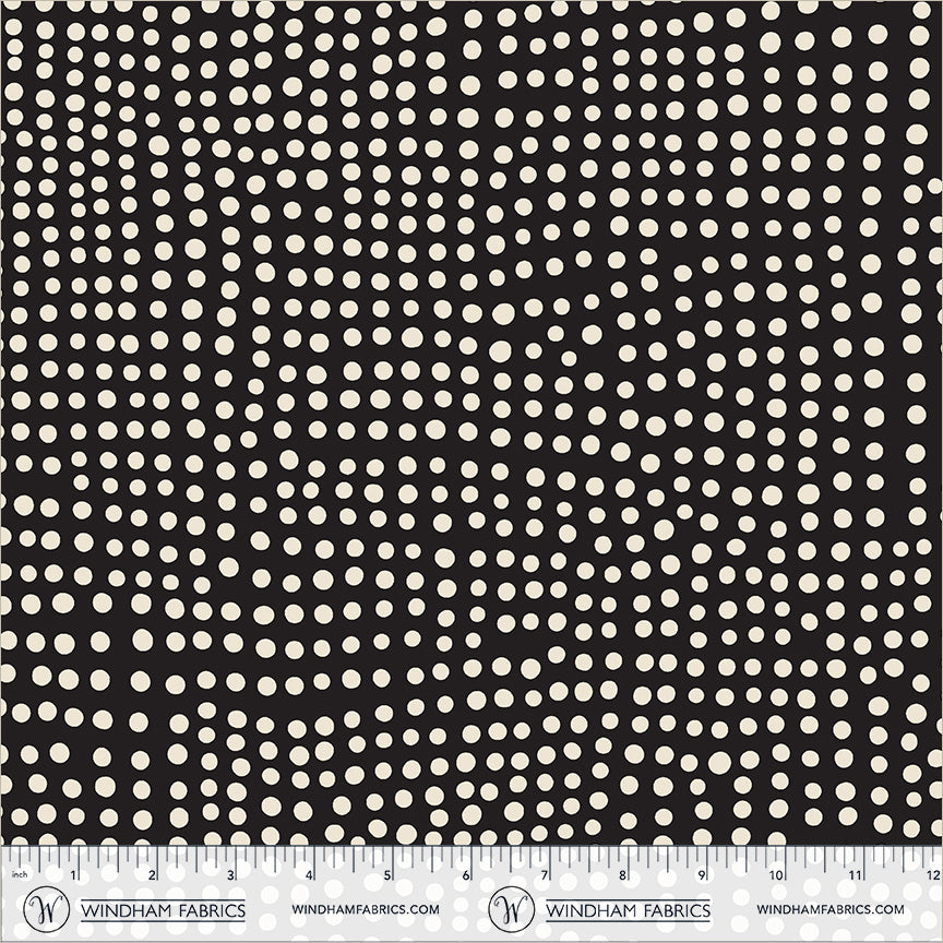 Electric Rainbow by Deborah Fisher : Dot Black 55659-12