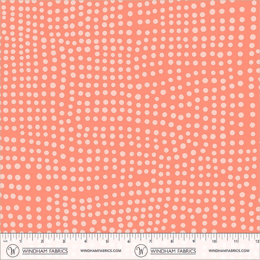 Electric Rainbow by Deborah Fisher : Dot Coral 55659-16