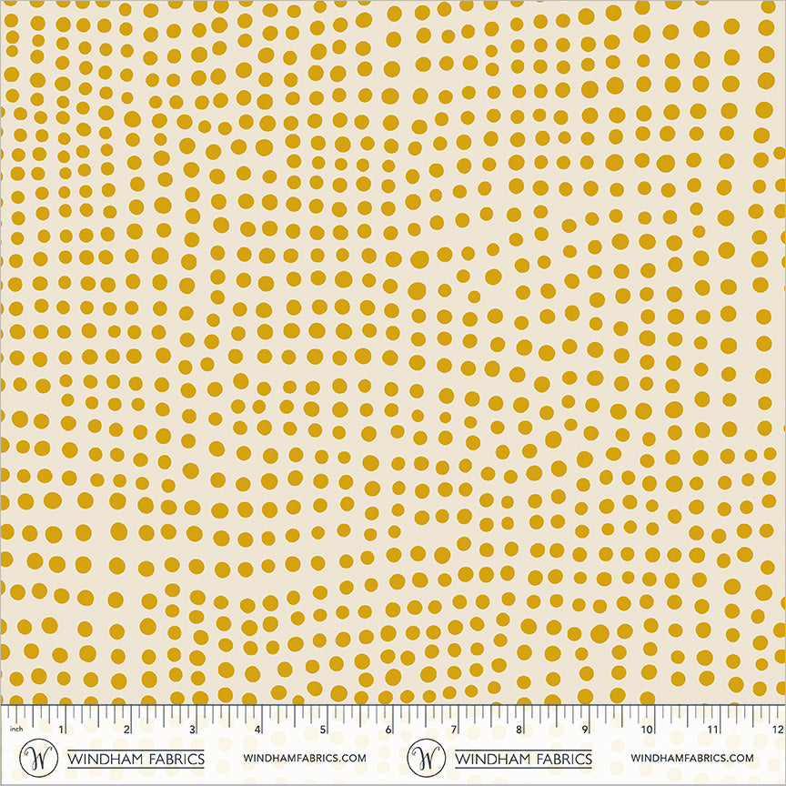 Electric Rainbow by Deborah Fisher : Dot Ochre 55659-17