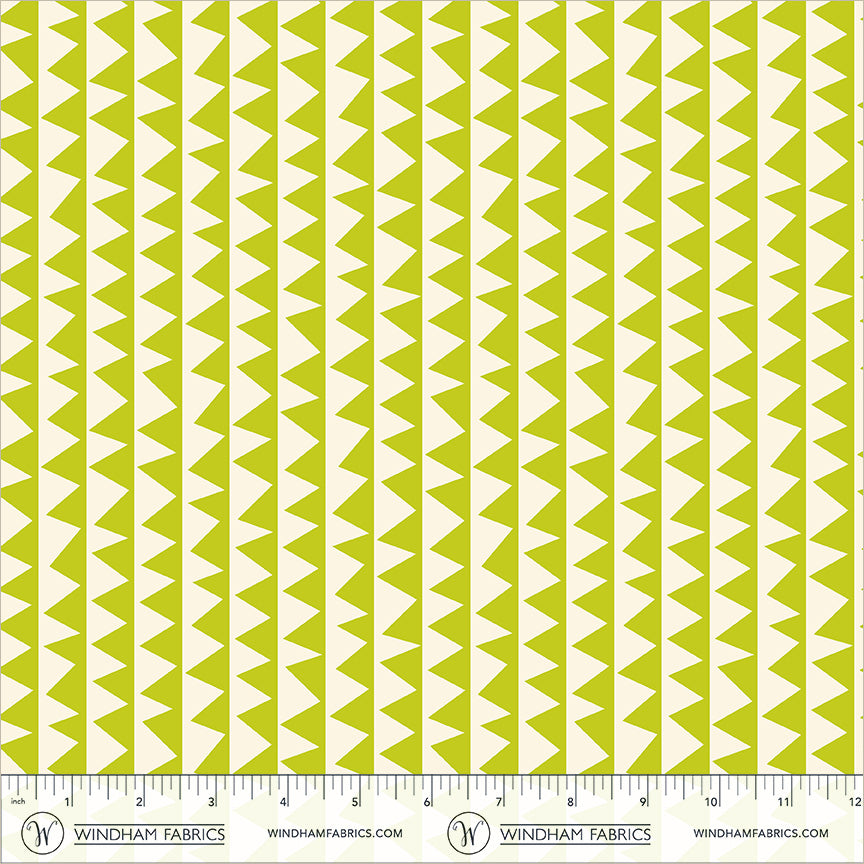 Electric Rainbow by Deborah Fisher : Sawtooth Lime 55654-13