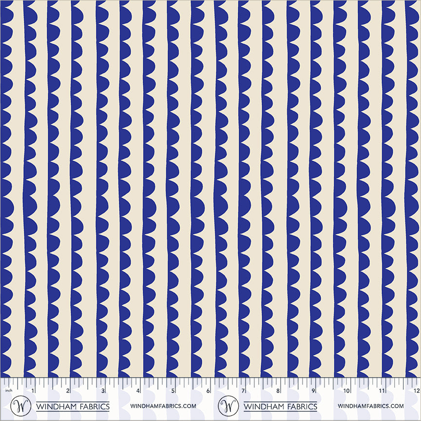 Electric Rainbow by Deborah Fisher : Scallop Blue 54130A-8