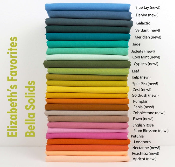 Elizabeth Hartman's Favorite Bella Solids 2025 : Layer Cake®