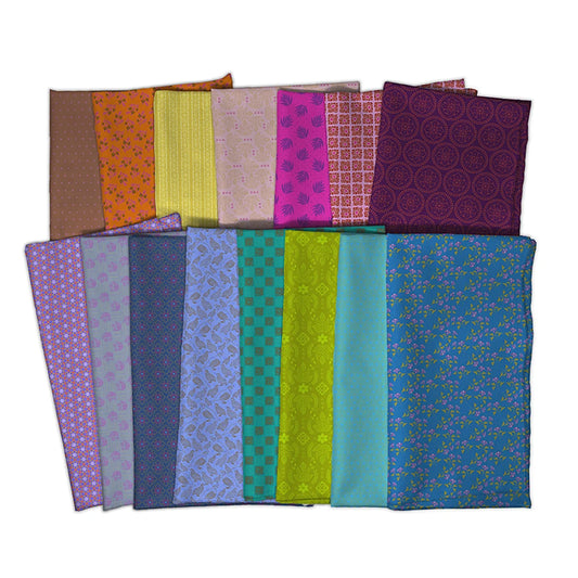 Ember Cloth by Sew Kind of Wonderful : Chic Kisses Revival Quilt Kit