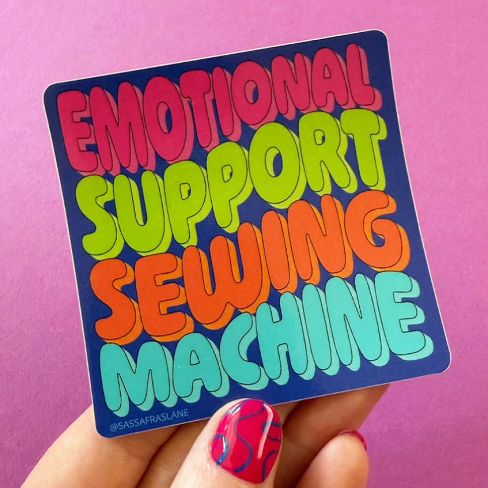 Emotional Support Sticker by Sassafras Lane