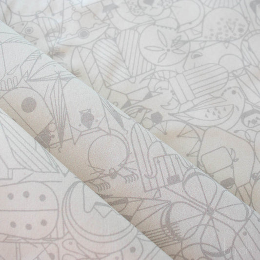 End Papers Basic New Colors by Charley Harper: CH-300 Snow