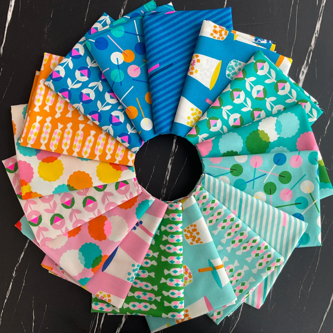 Eye Candy by Ruby Star Collaborative - Flower Chain Cerulean RS5161 20