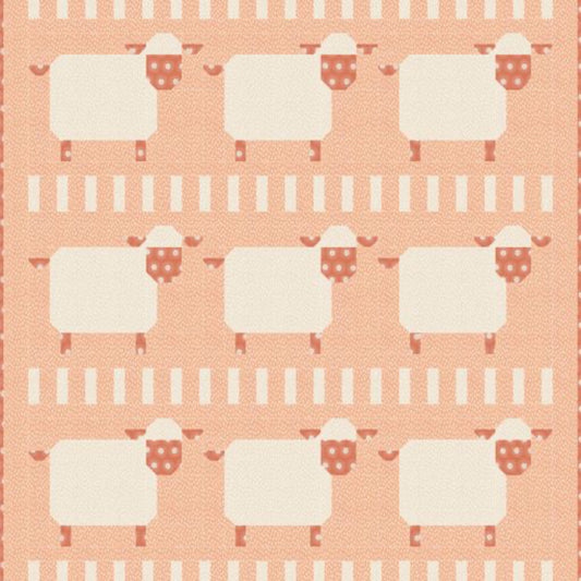 Noah's Ark by Stacey Iest Hsu : Baby Sheep Parade Quilt Kit