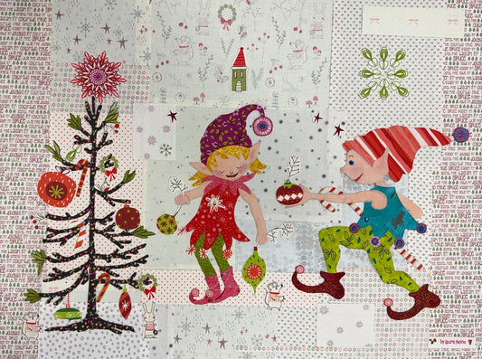 Merriment Collage Pattern by Laura Heine (Estimated arrival December 2025)