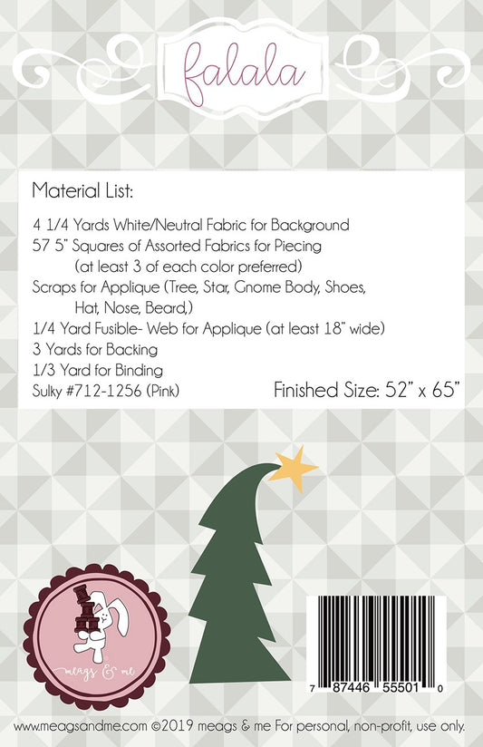 Fa La La Quilt Pattern by Meags & Me- Special Order
