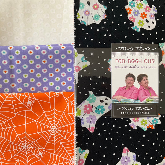Fab Boo Lous by Me & My Sister Designs : Squared Circles Quilt Kit