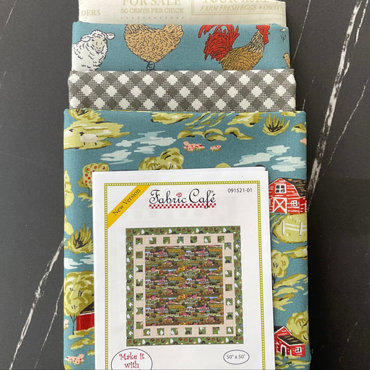 Farmstead by Stacy Iest Hsu - Big Picture Quilt Kit - 3 Yard Kit