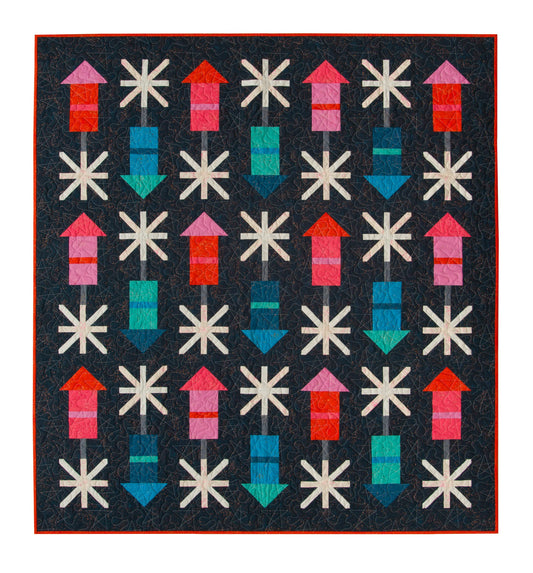 Firecracker Quilt Pattern by Pen + Paper Patterns