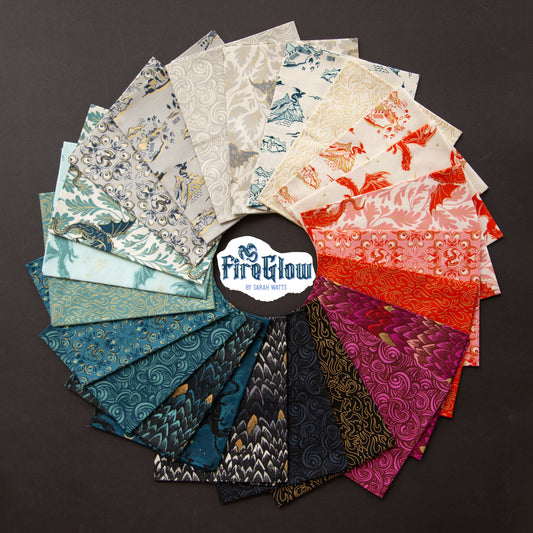 Fireglow by Sarah Watts : Hartwell Quilt Kit - Dark or Light