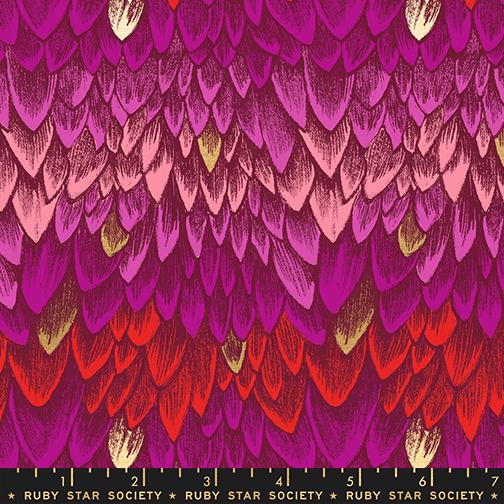 Fireglow by Sarah Watts REPRINT : Scales Metallic Rose RS2134 11M