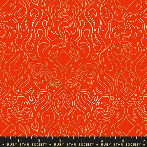 Fireglow by Sarah Watts REPRINT : Scribe Metallic Dark Ruby RS2137 12M