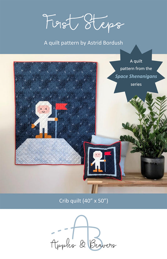 First Steps Quilt Pattern by Apples & Beavers