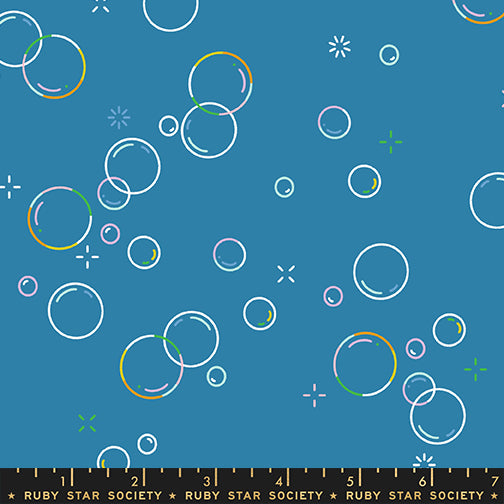 Float by Rashida Coleman-Hale : Bubbly Parachute Blue RS1146 19