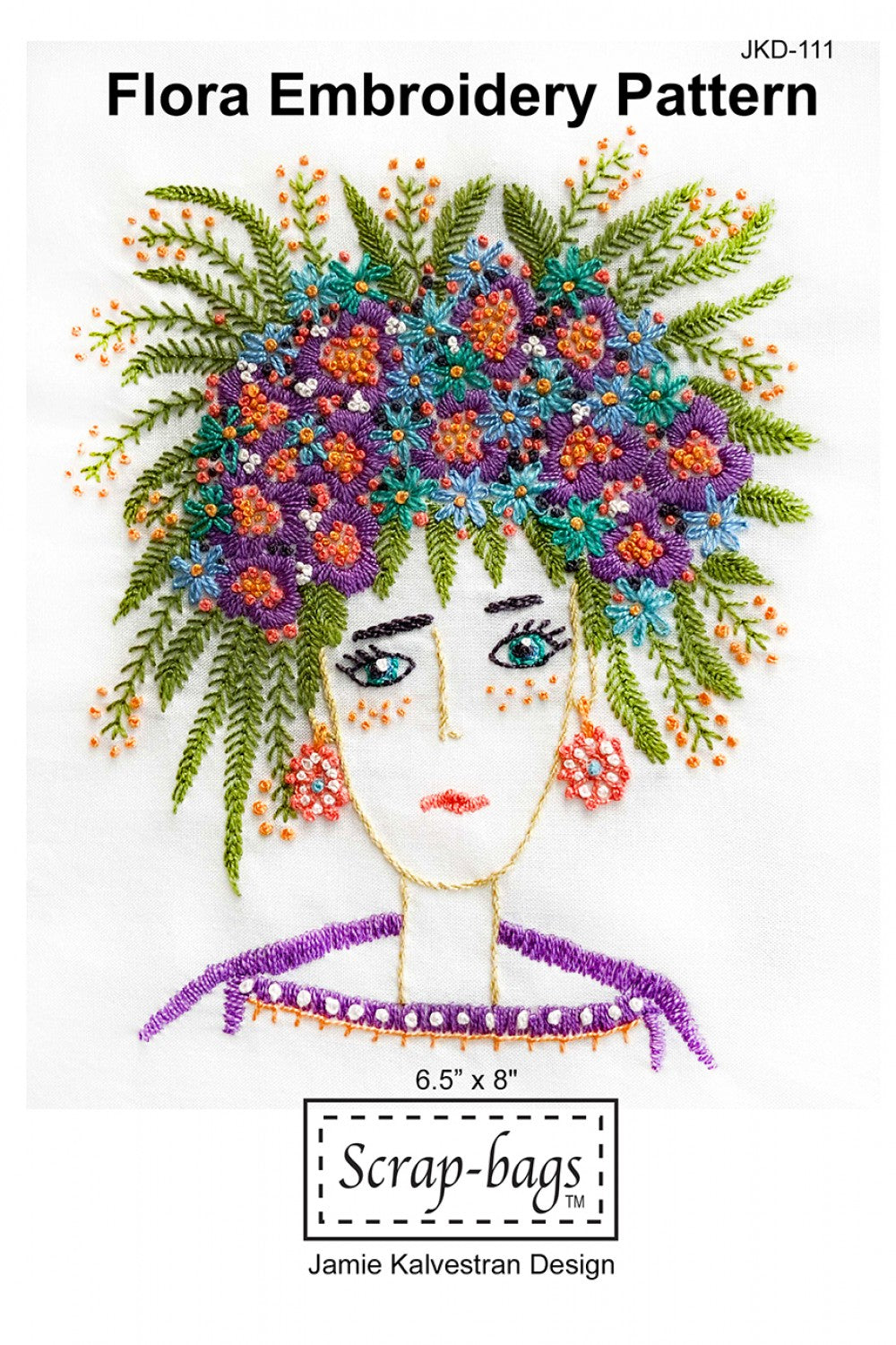 【美品】Love Again MARRIAGE ミルクリエイト Flora Embroidery Pattern # JKD-111 - Special Order – Modern Quilt Co.