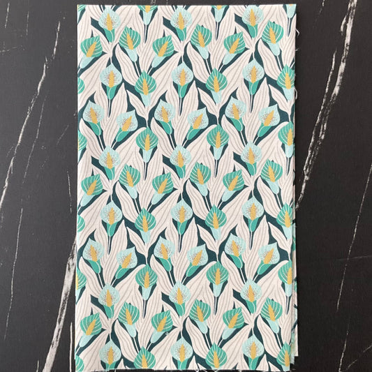 Florissima by Juliana Tipton : Calla Lilies Teal 228079