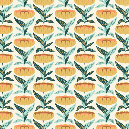 Florissima by Juliana Tipton : Champagne Blossoms Gold 228082