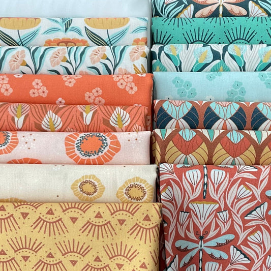 Florissima by Juliana Tipton : Deltille Quilt Kit