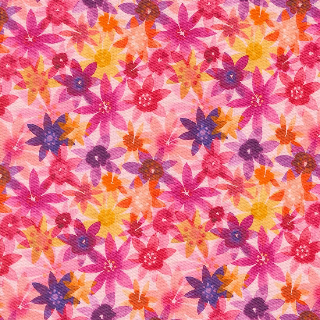 Flower Patches by Amarylis Henderson : Garden Plot Bubblegum 21827 13