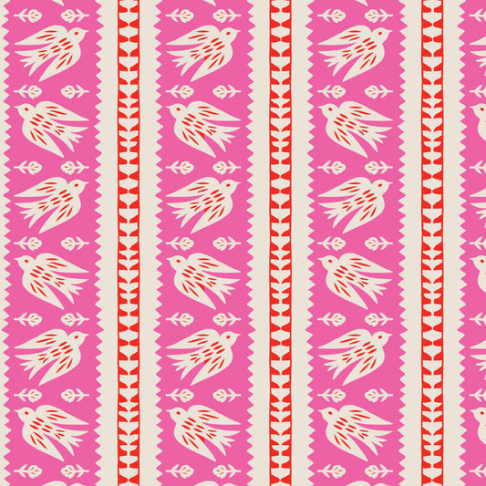 Folka by Holli Zollinger : Folk Stripe Pink 229915