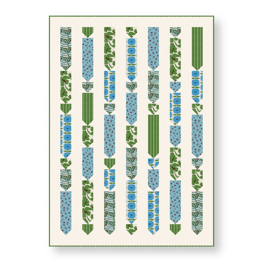Folka by Holli Zollinger - Free PDF Sparkle in the Rain Quilt Pattern