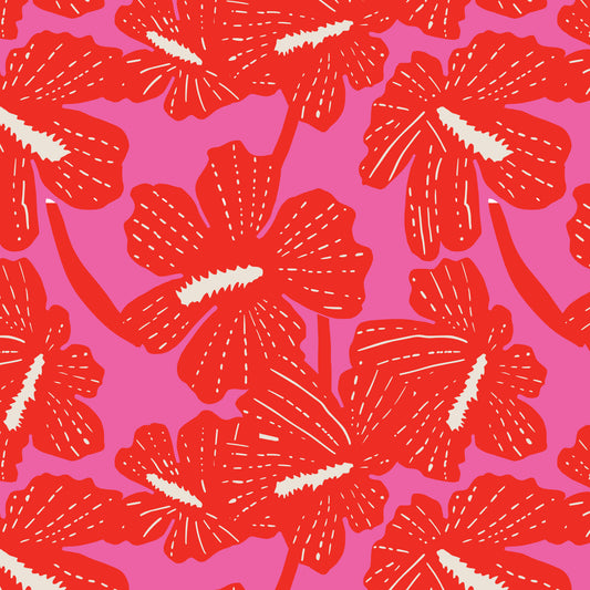 Folka by Holli Zollinger : Hibiscus Pink/Red 229906