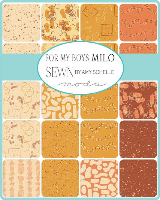 For My Boys Milo by Sewn by Amy Schelle - Charm Pack