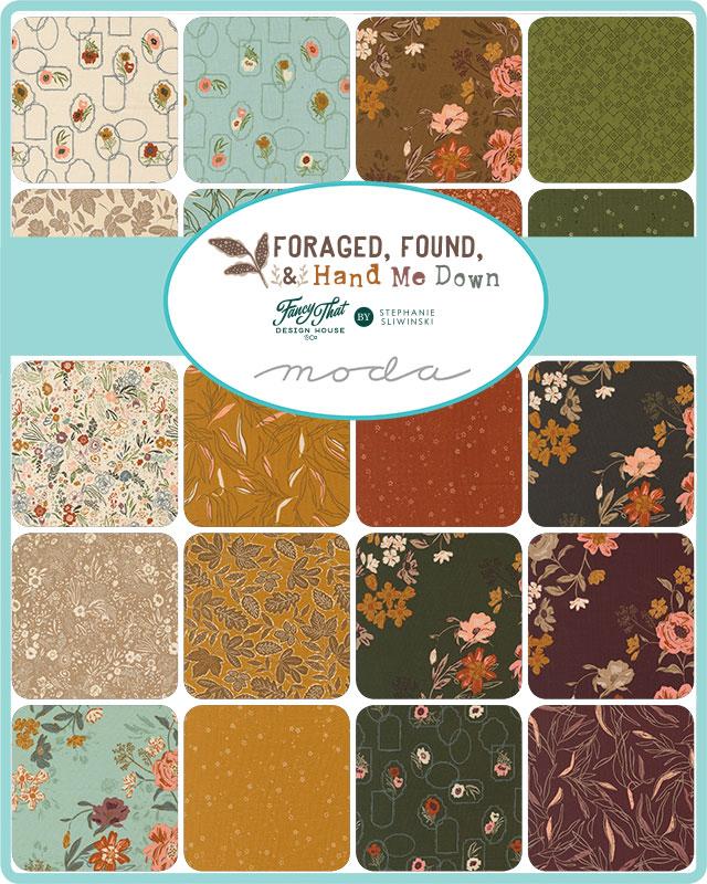 Foraged, Found & Hand Me Down by Fancy That Design House - Charm Pack