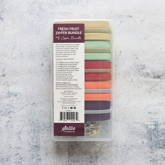 Fresh Fruit Zipper Bundle # ZB-FRUI - Special Order