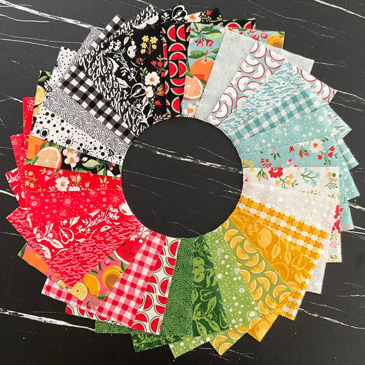 Freshly Cut Quilt Kit featuring Fruit Loop by Basicgrey