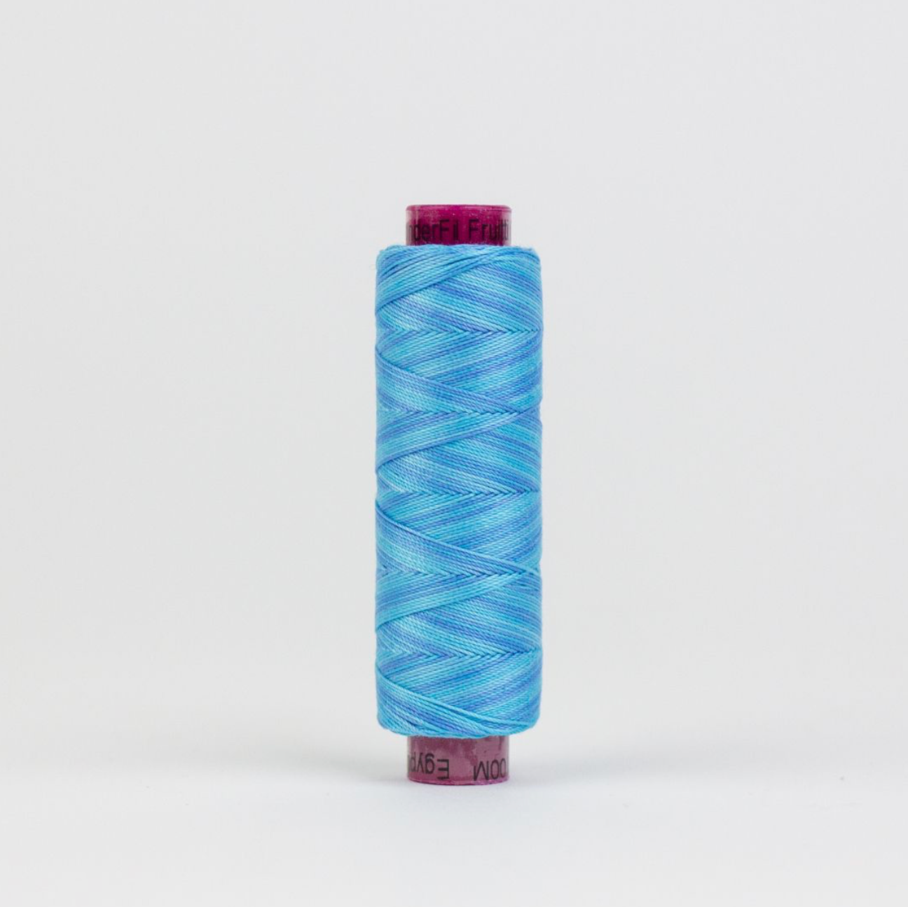 Fruitti 12wt Egyptian Cotton Thread - 109yd Spool - Sea Blue FT-23