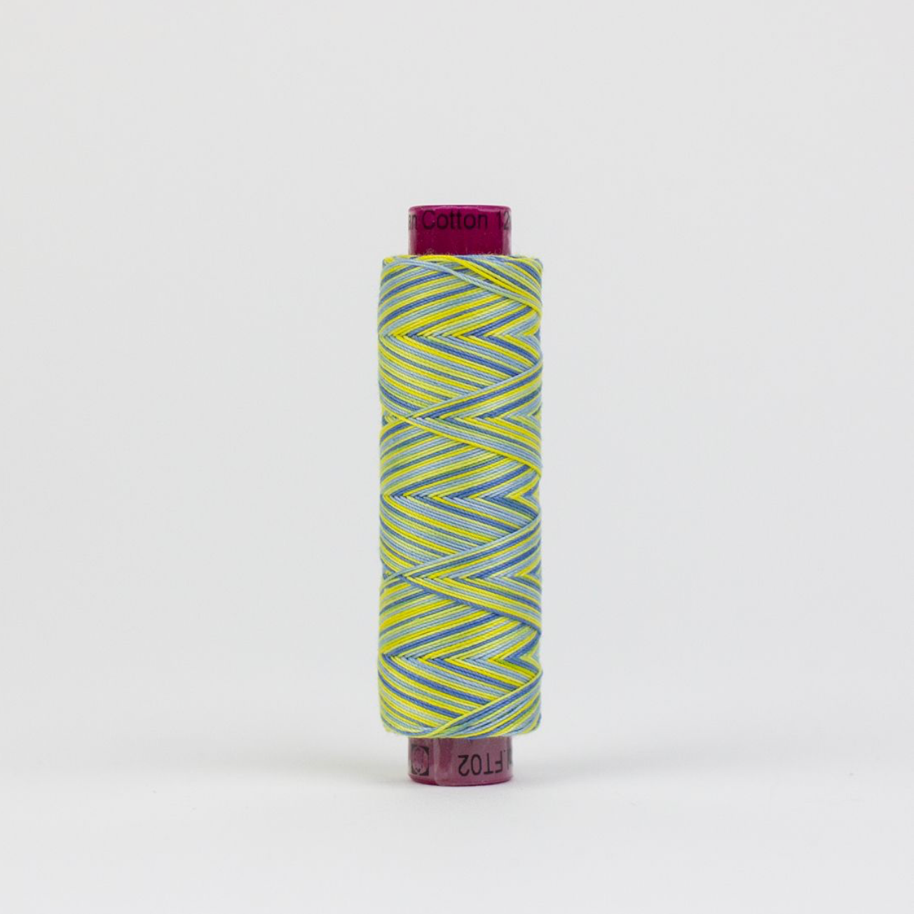 Fruitti 12wt Eqyptian Cotton Thread - 109yd Spool - Bright Day FT-02