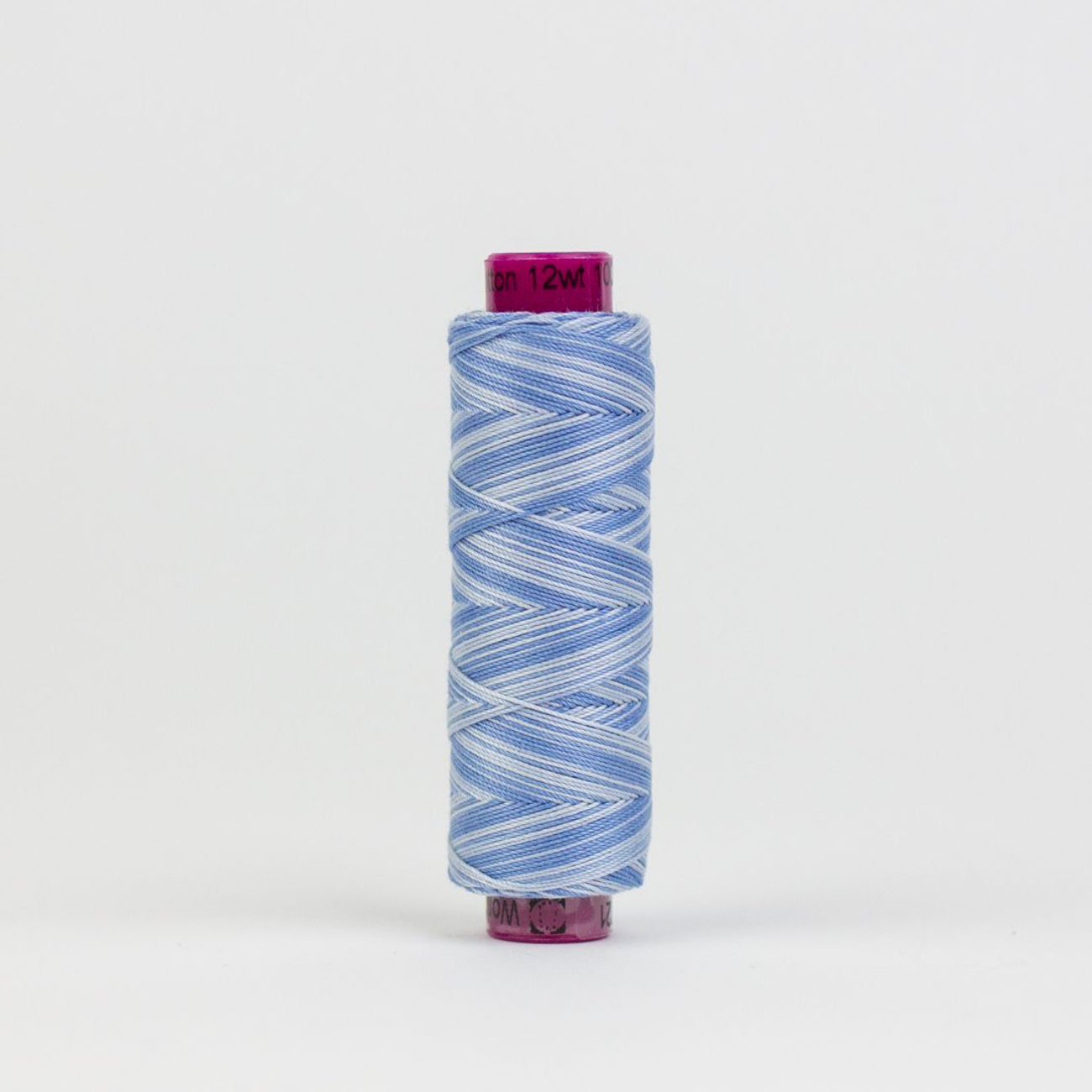 Fruitti 12wt Eqyptian Cotton Thread - 109yd Spool - Sky Blue FT-21