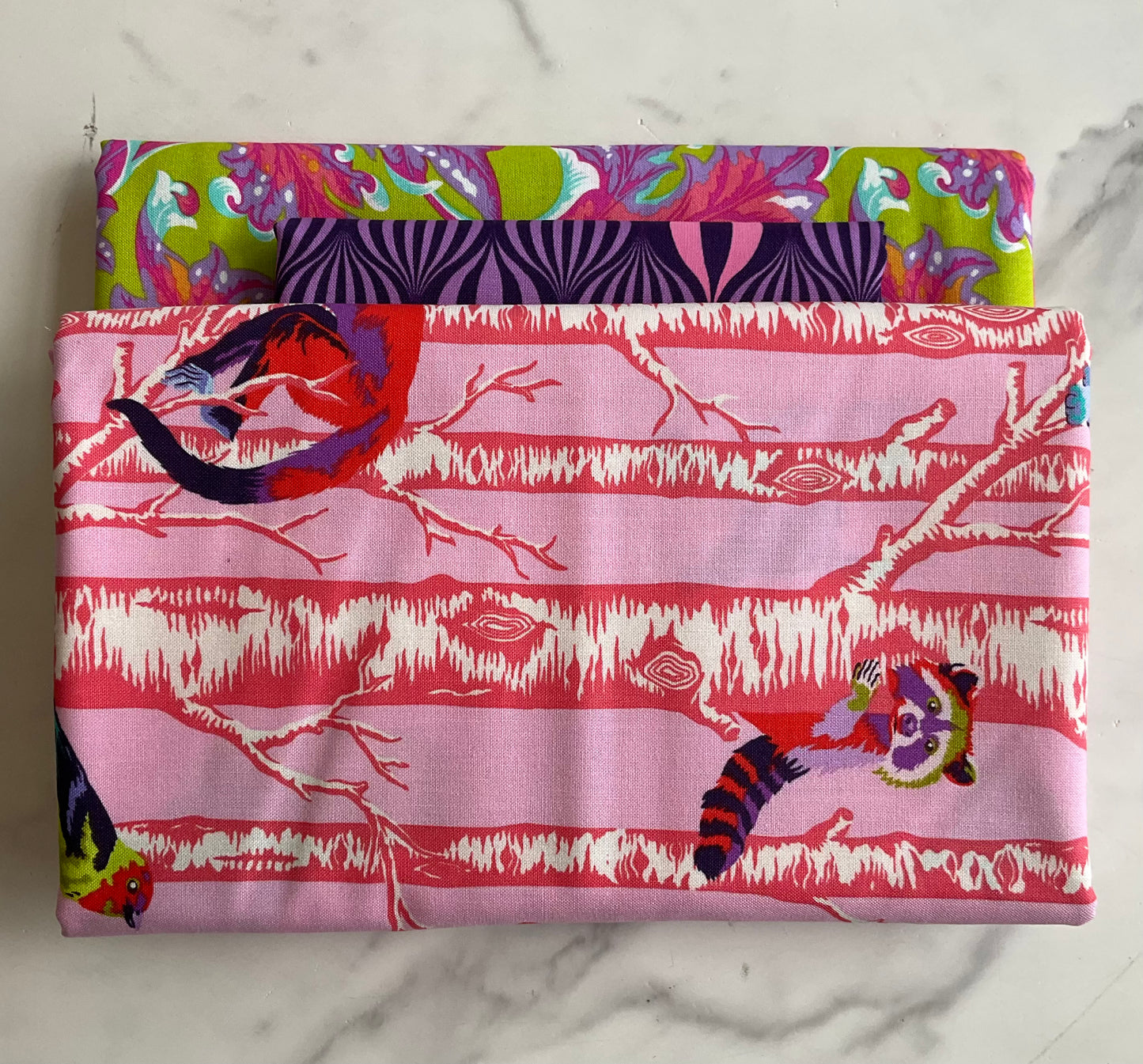 Full Moon Forest II by Tula Pink - Whole Cloth Quilt Bundle Kit #3