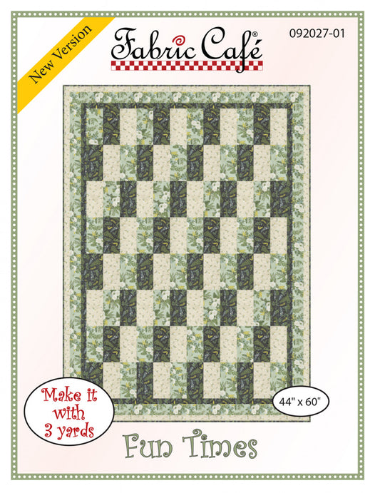 Fun Times Quilt featuring Dog Daze by Stacy Iest Hsu - 3 Yard Quilt Kit