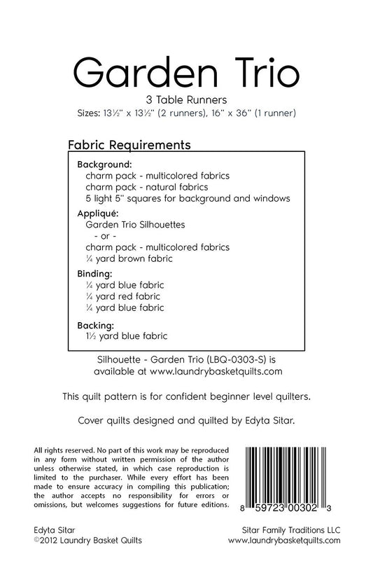 Garden Trio # LBQ-0302-P - Special Order