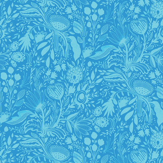 Gentle Warriors by Danielle Duer : Dreaming Colors Turquoise 16578-84