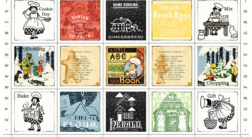 Gingerbread by J. Wecker Frisch : Medium Patch Panel PD17842-PANEL