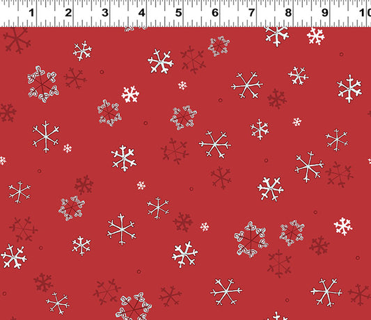 Guess How Much I Love You 2026 by Anita Jeram : Snowflakes Y4822-4 Light Red